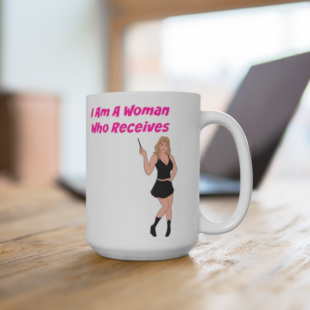 Keep Your Hand In Your Skirt. Manage Your Own Set Point - Law Of Attraction Mug - Sabrina Brightstar
