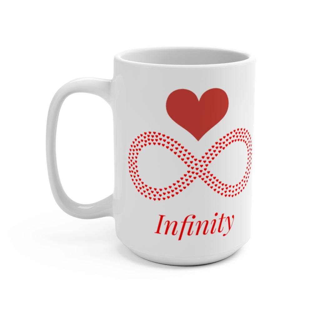 Infinity Symbol - I Heart Infinity Mug 15oz
